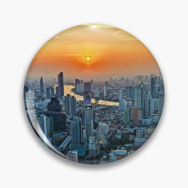 Item preview, Sunset view in Bangkok designed and sold by Agape88.