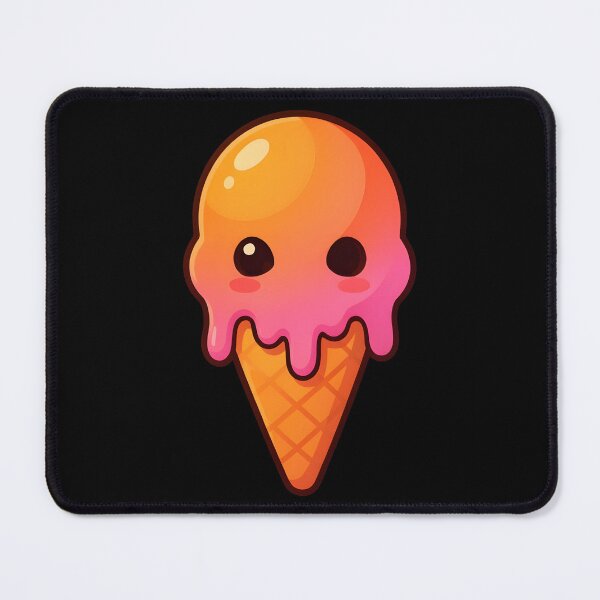 Item preview, Cute Kawaii Ice Cream Cone Summer Vibes designed and sold by KCasual.
