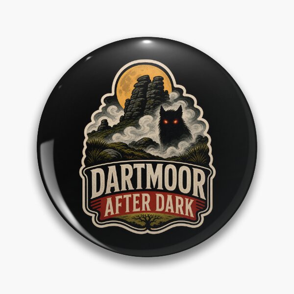 Item preview, Sherlock Holmes Dartmoor After Dark Baskerville Hound Vintage Art designed and sold by Fenay Designs.