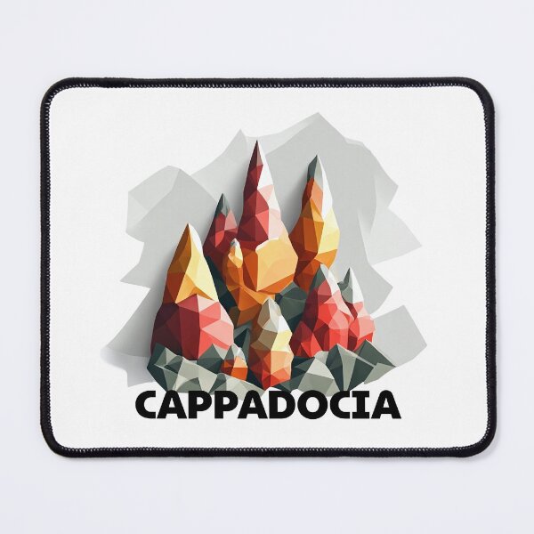 Item preview, Cappadocia Turkey Abstract Landscape Art designed and sold by OzzFrequency.