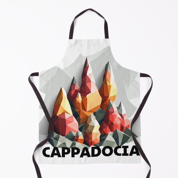 Item preview, Cappadocia Turkey Abstract Landscape Art designed and sold by OzzFrequency.