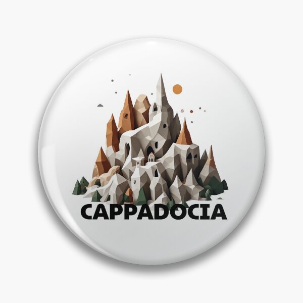 Item preview, Cappadocia Turkey Abstract Landscape Art designed and sold by OzzFrequency.