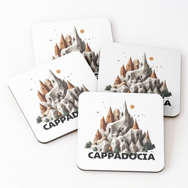 Item preview, Cappadocia Turkey Abstract Landscape Art designed and sold by OzzFrequency.