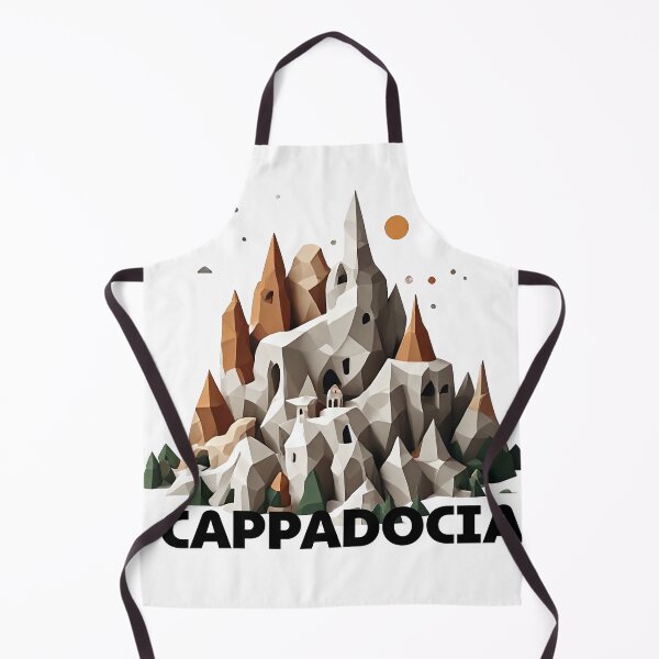 Item preview, Cappadocia Turkey Abstract Landscape Art designed and sold by OzzFrequency.