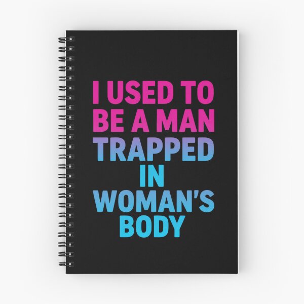 Item preview, I Used to Be A Man Trapped in A Woman's Body designed and sold by Positive&FunnyThings.