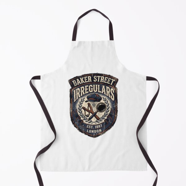 Item preview, Sherlock Holmes Baker Street Irregulars London Est 1887 Badge Art designed and sold by Fenay Designs.