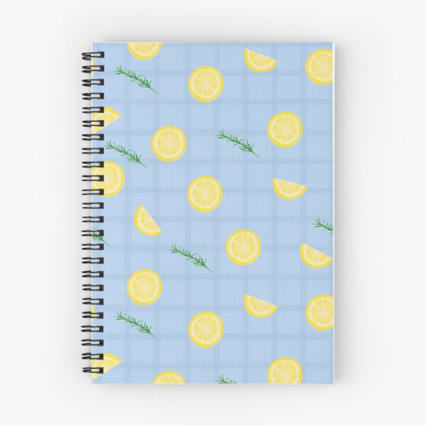 Item preview, Lemon Pattern with  Fresh Lemon Slices and Rosemary Branches designed and sold by studiodrchicken.