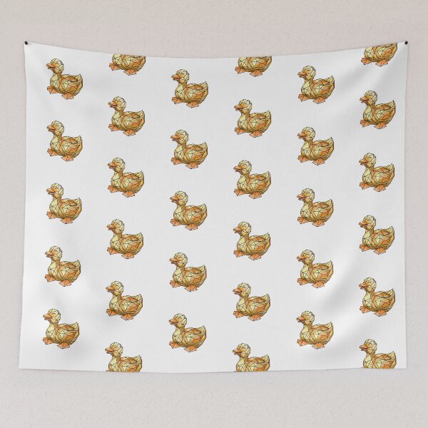 Item preview, Geometric Duck Cute Polygonal Waterfowl Art designed and sold by Potattoo.
