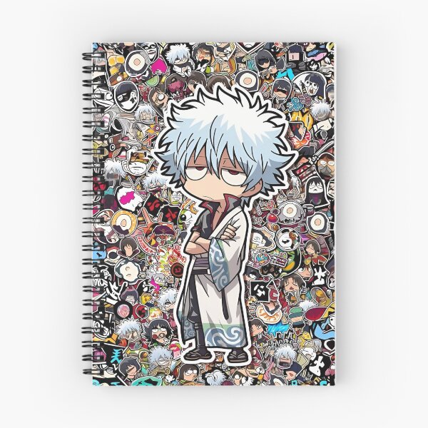 Item preview, Chibi Silver-Haired Samurai | Kawaii Sticker Collage Anime Style Art designed and sold by Dyan4.