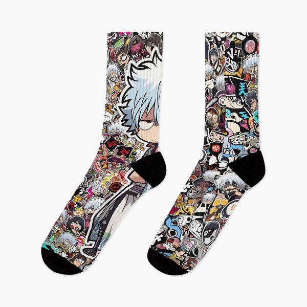 Item preview, Chibi Silver-Haired Samurai | Kawaii Sticker Collage Anime Style Art designed and sold by Dyan4.