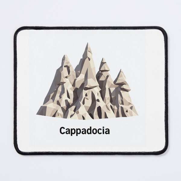 Item preview, Cappadocia Turkey Abstract Landscape Art designed and sold by OzzFrequency.