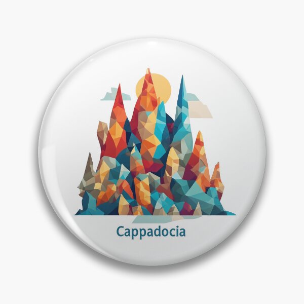 Item preview, Cappadocia Turkey Abstract Landscape Art designed and sold by OzzFrequency.