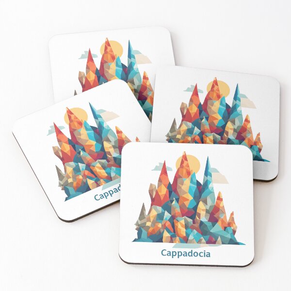 Item preview, Cappadocia Turkey Abstract Landscape Art designed and sold by OzzFrequency.