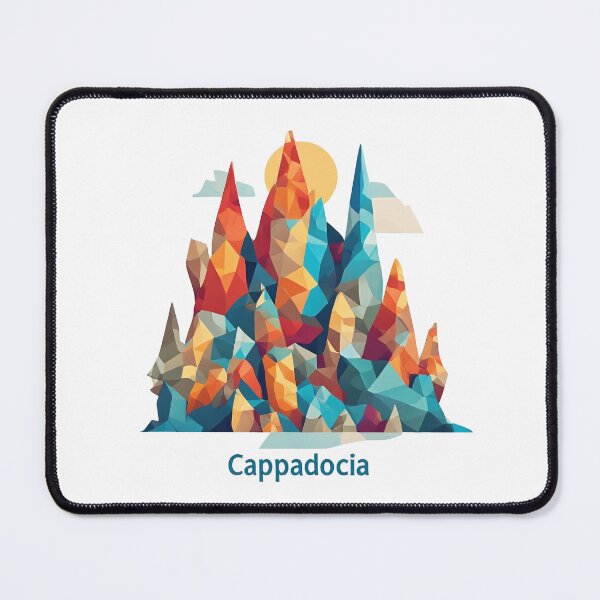 Item preview, Cappadocia Turkey Abstract Landscape Art designed and sold by OzzFrequency.