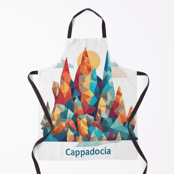 Item preview, Cappadocia Turkey Abstract Landscape Art designed and sold by OzzFrequency.