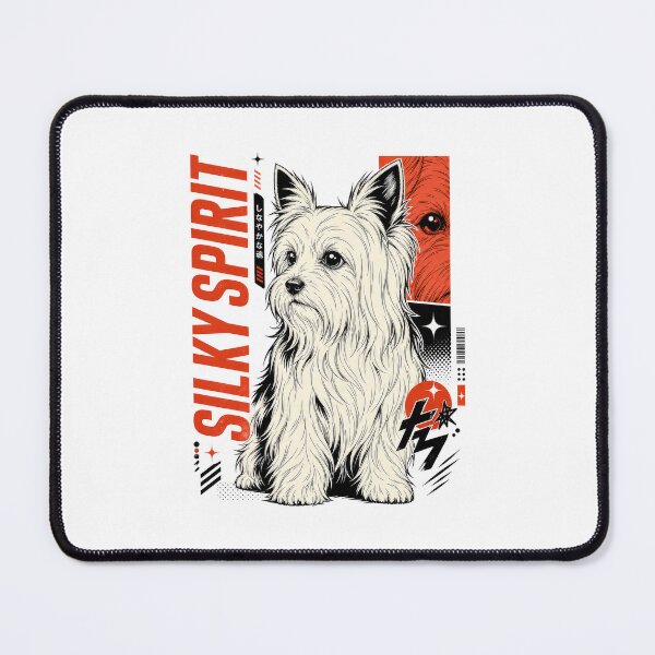 Item preview, Silky Terrier Spirit Dog Lover Art designed and sold by AntiqueImages.