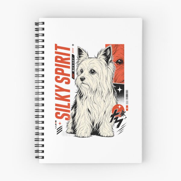 Item preview, Silky Terrier Spirit Dog Lover Art designed and sold by AntiqueImages.