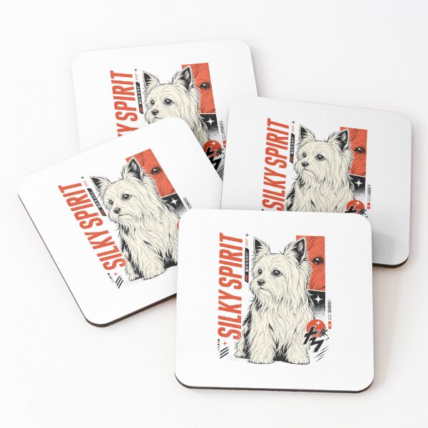 Item preview, Silky Terrier Spirit Dog Lover Art designed and sold by AntiqueImages.