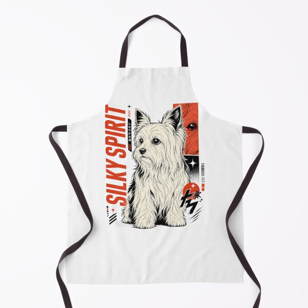 Item preview, Silky Terrier Spirit Dog Lover Art designed and sold by AntiqueImages.