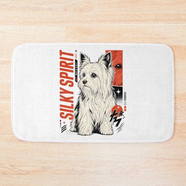 Item preview, Silky Terrier Spirit Dog Lover Art designed and sold by AntiqueImages.