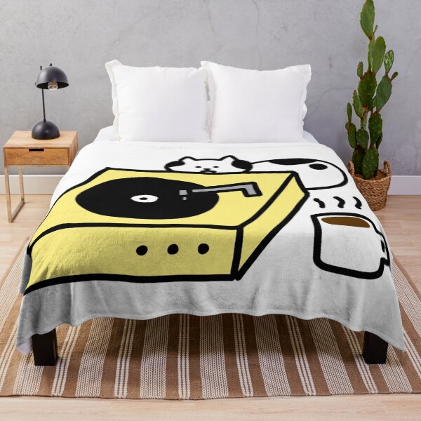 Item preview, a Cat behind the turntable designed and sold by superbaechoo.