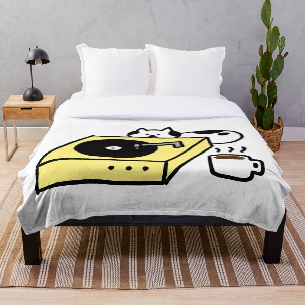 Item preview, a Cat behind the turntable designed and sold by superbaechoo.