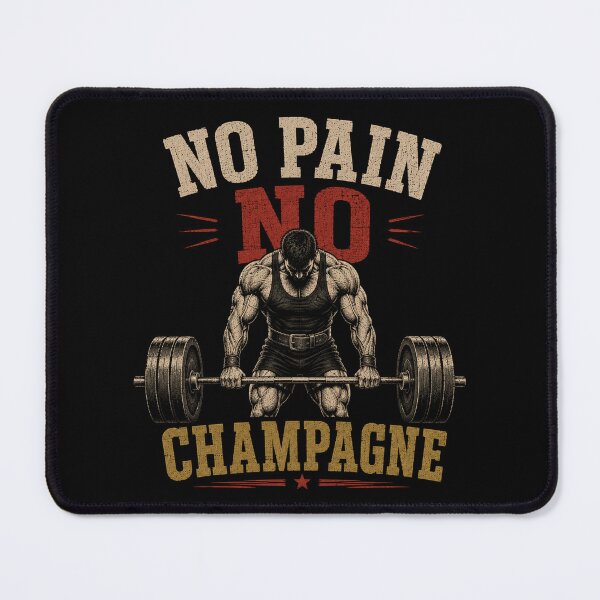 Item preview, No Pain No Champagne designed and sold by RetroPlus.