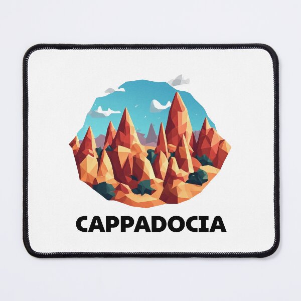 Item preview, Cappadocia Turkey Abstract Landscape Art designed and sold by OzzFrequency.