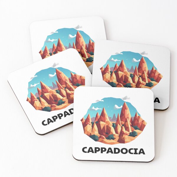 Item preview, Cappadocia Turkey Abstract Landscape Art designed and sold by OzzFrequency.