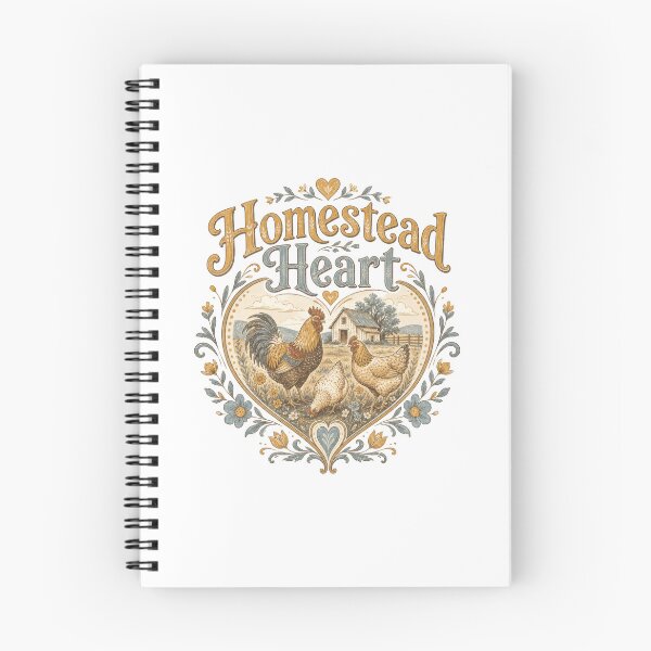 Item preview, Homestead Heart Chickens Farm Life Rustic Design designed and sold by AntiqueImages.