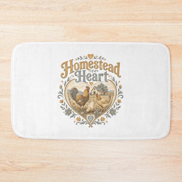 Item preview, Homestead Heart Chickens Farm Life Rustic Design designed and sold by AntiqueImages.