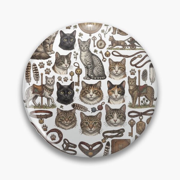 Item preview, Cats pattern designed and sold by snoWorkshop.