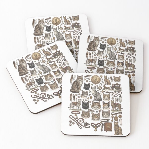 Item preview, Cats pattern designed and sold by snoWorkshop.