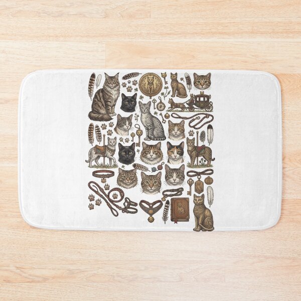Item preview, Cats pattern designed and sold by snoWorkshop.