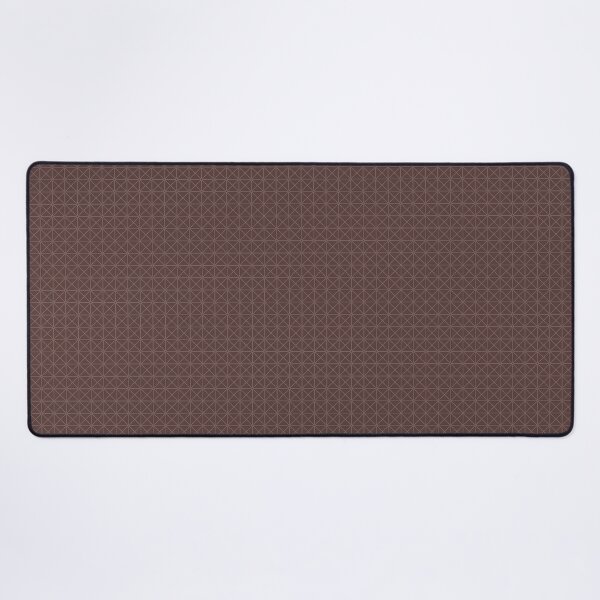 Item preview, Grid Brown and White Geometric Pattern designed and sold by Skayana.