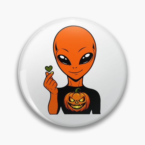 Item preview, Zorgo Halloween – Pumpkin Shirt Alien | Cute Halloween Pumpkin Graphic | Funny Sci-Fi T-Shirt by The Visitors designed and sold by The-Visitors.