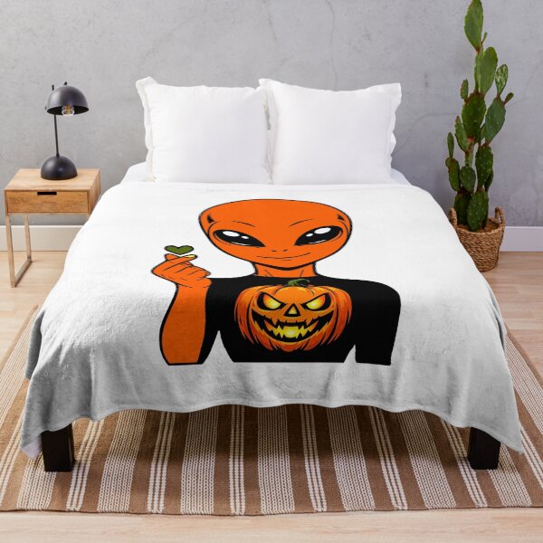 Item preview, Zorgo Halloween – Pumpkin Shirt Alien | Cute Halloween Pumpkin Graphic | Funny Sci-Fi T-Shirt by The Visitors designed and sold by The-Visitors.