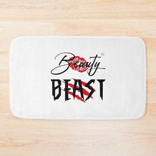 Item preview, Beauty and the Beast Lips Claw Mark Typography designed and sold by Macias123.