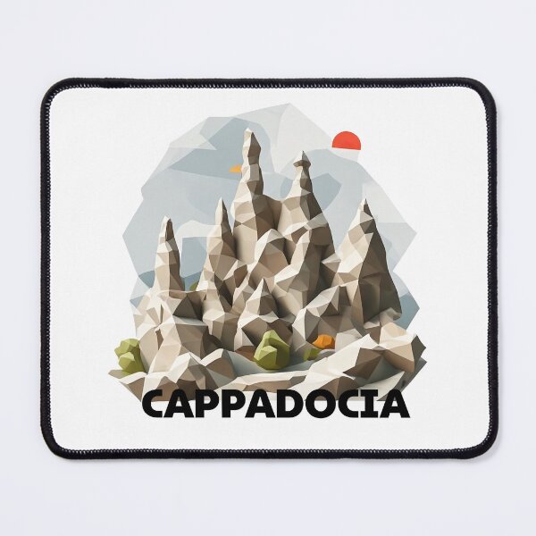 Item preview, Cappadocia Turkey Abstract Landscape Art designed and sold by OzzFrequency.