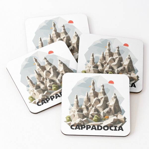 Item preview, Cappadocia Turkey Abstract Landscape Art designed and sold by OzzFrequency.