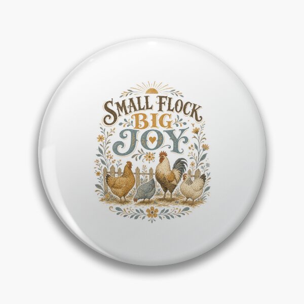 Item preview, Small Flock Big Joy Backyard Chicken Farm Lover designed and sold by AntiqueImages.