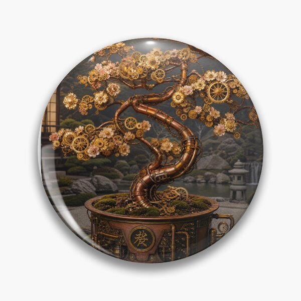 Item preview, Mechanical Bonsai Tree with Sakura Gears designed and sold by kocha-014.