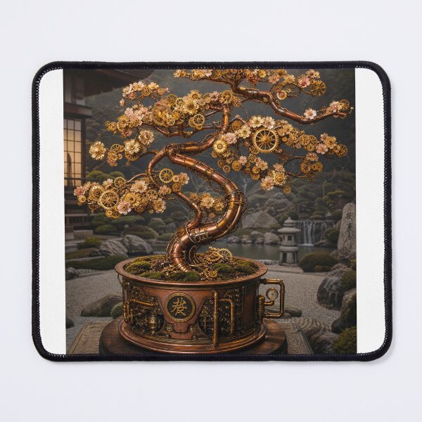 Item preview, Mechanical Bonsai Tree with Sakura Gears designed and sold by kocha-014.