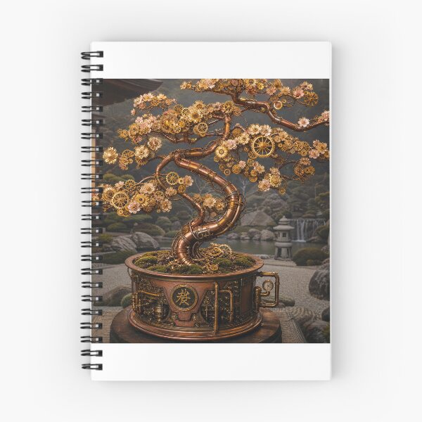 Item preview, Mechanical Bonsai Tree with Sakura Gears designed and sold by kocha-014.