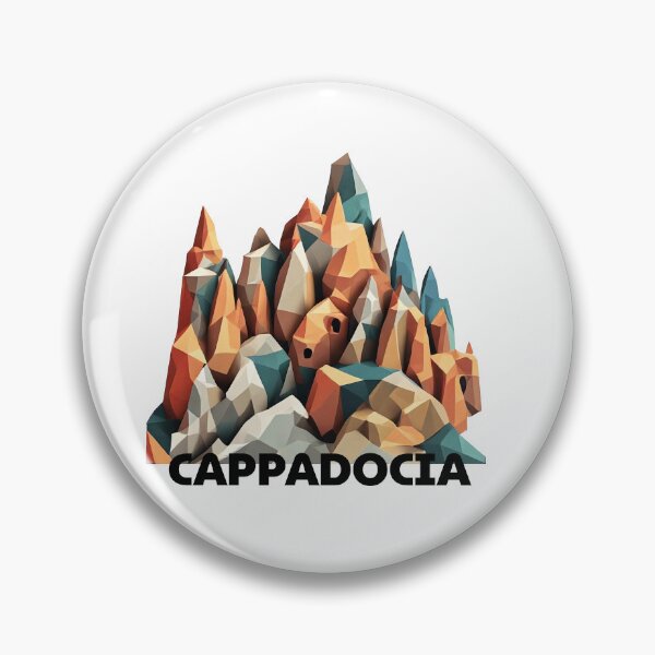 Item preview, Cappadocia Turkey Abstract Landscape Art designed and sold by OzzFrequency.