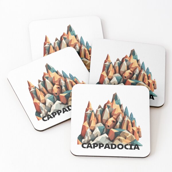 Item preview, Cappadocia Turkey Abstract Landscape Art designed and sold by OzzFrequency.