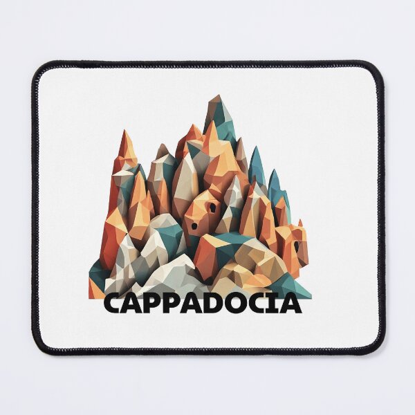 Item preview, Cappadocia Turkey Abstract Landscape Art designed and sold by OzzFrequency.
