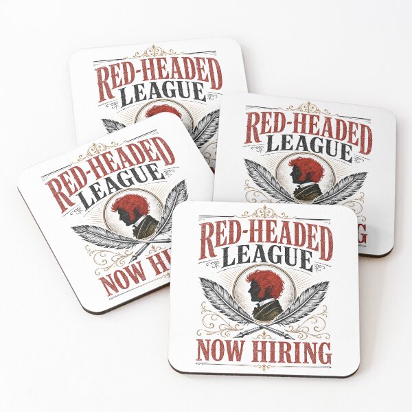 Item preview, Sherlock Holmes Red-Headed League Now Hiring Vintage Poster Art designed and sold by Fenay Designs.