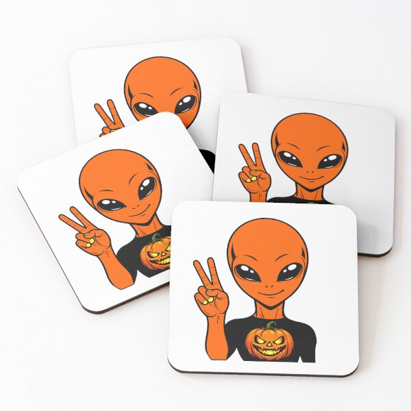 Item preview, Zorgo Halloween – Pumpkin Shirt Alien | Cute Halloween Pumpkin Graphic | Funny Sci-Fi T-Shirt by The Visitors designed and sold by The-Visitors.