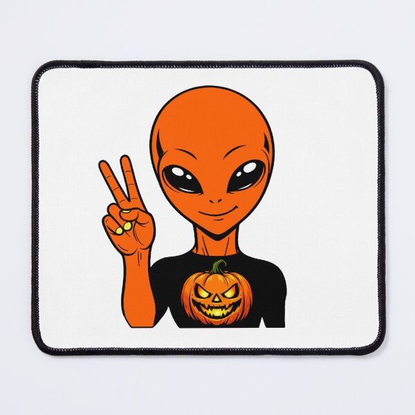 Item preview, Zorgo Halloween – Pumpkin Shirt Alien | Cute Halloween Pumpkin Graphic | Funny Sci-Fi T-Shirt by The Visitors designed and sold by The-Visitors.